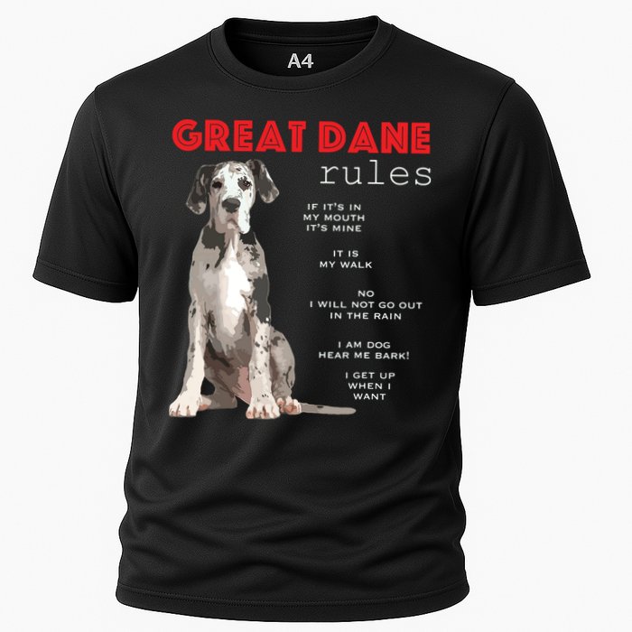 Great Dane Funny Great Dane Lover Cooling Performance Crew T-Shirt