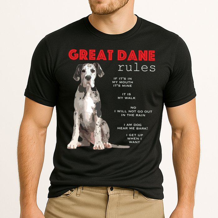 Great Dane Funny Great Dane Lover Cooling Performance Crew T-Shirt