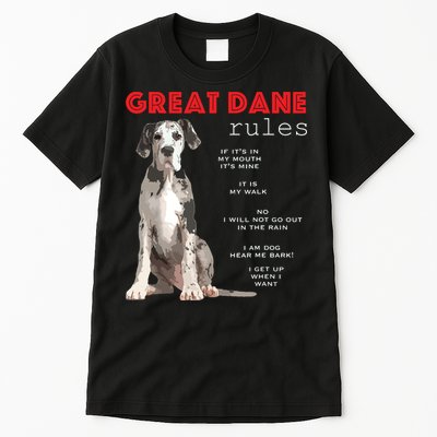 Great Dane Funny Great Dane Lover Tall T-Shirt