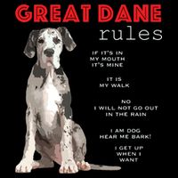 Great Dane Funny Great Dane Lover 7-Panel Snapback Hat
