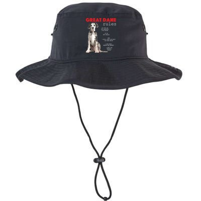 Great Dane Funny Great Dane Lover Bucket Hat