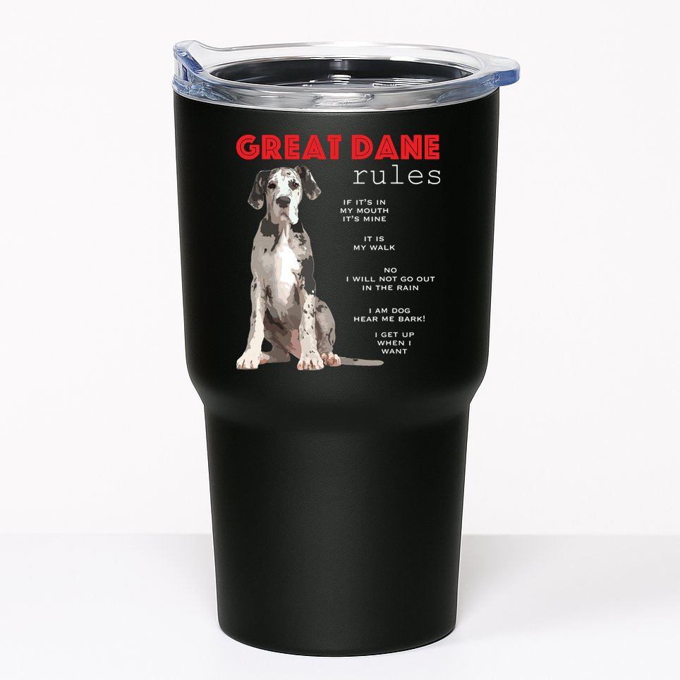 Great Dane Funny Great Dane Lover Tumbler