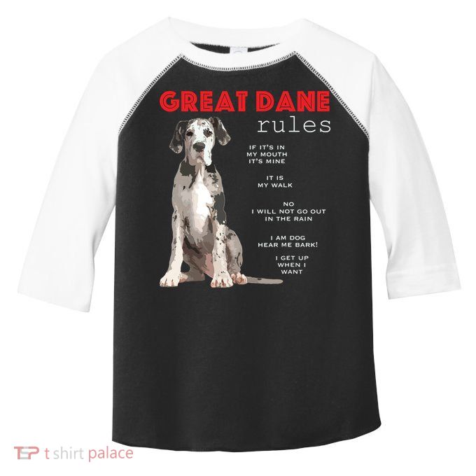 Great Dane Funny Great Dane Lover Toddler Fine Jersey T-Shirt