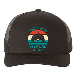 Gamer Dad Fathers Day Step Dad Yupoong Adult 5-Panel Trucker Hat