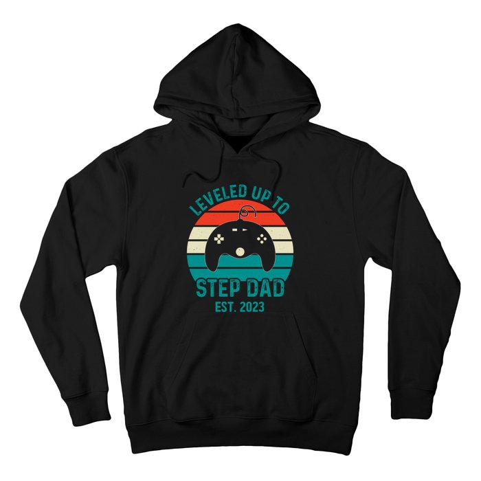 Gamer Dad Fathers Day Step Dad Hoodie