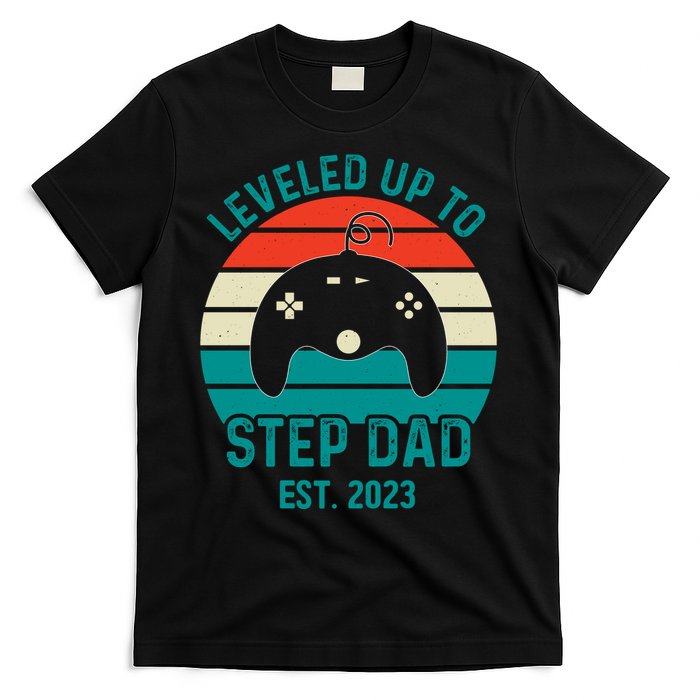 Gamer Dad Fathers Day Step Dad T-Shirt