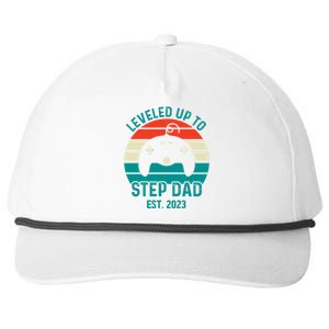 Gamer Dad Fathers Day Step Dad Snapback Five-Panel Rope Hat