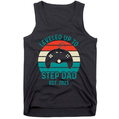 Gamer Dad Fathers Day Step Dad Tank Top