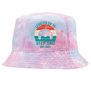 Gamer Dad Fathers Day Step Dad Tie-Dyed Bucket Hat