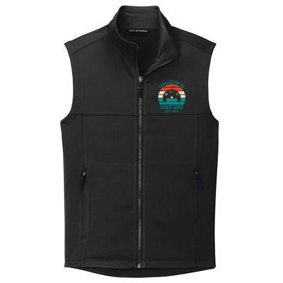 Gamer Dad Fathers Day Step Dad Collective Smooth Fleece Vest