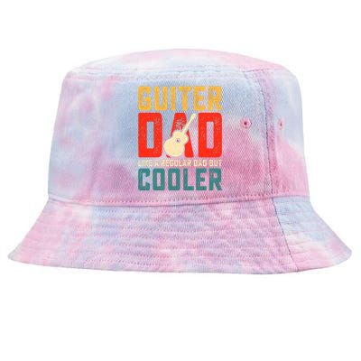 Guitar Dad Father's Day T Tie-Dyed Bucket Hat