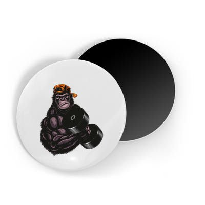Gorilla Dumbbell Fitness Workout Gym For Lover Bodybuilding Magnet