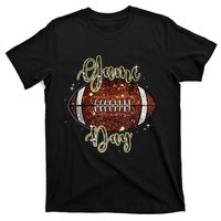 Game Day Football Bling Bling Football Lover Fall Autumn T-Shirt