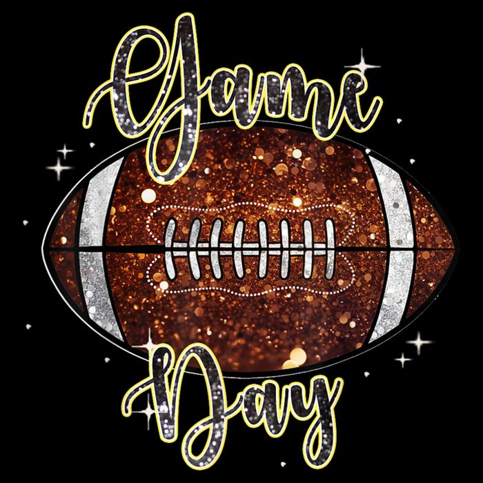 Game Day Football Bling Bling Football Lover Fall Autumn Wool Snapback Cap