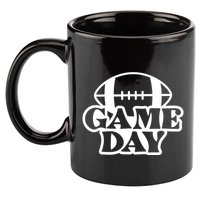 Game Day Football Lover 11oz C Handle Ceramic Mug