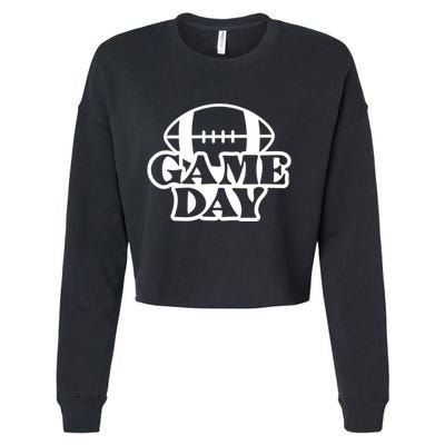 Game Day Football Lover Cropped Pullover Crew