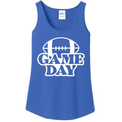 Game Day Football Lover Ladies Essential Tank