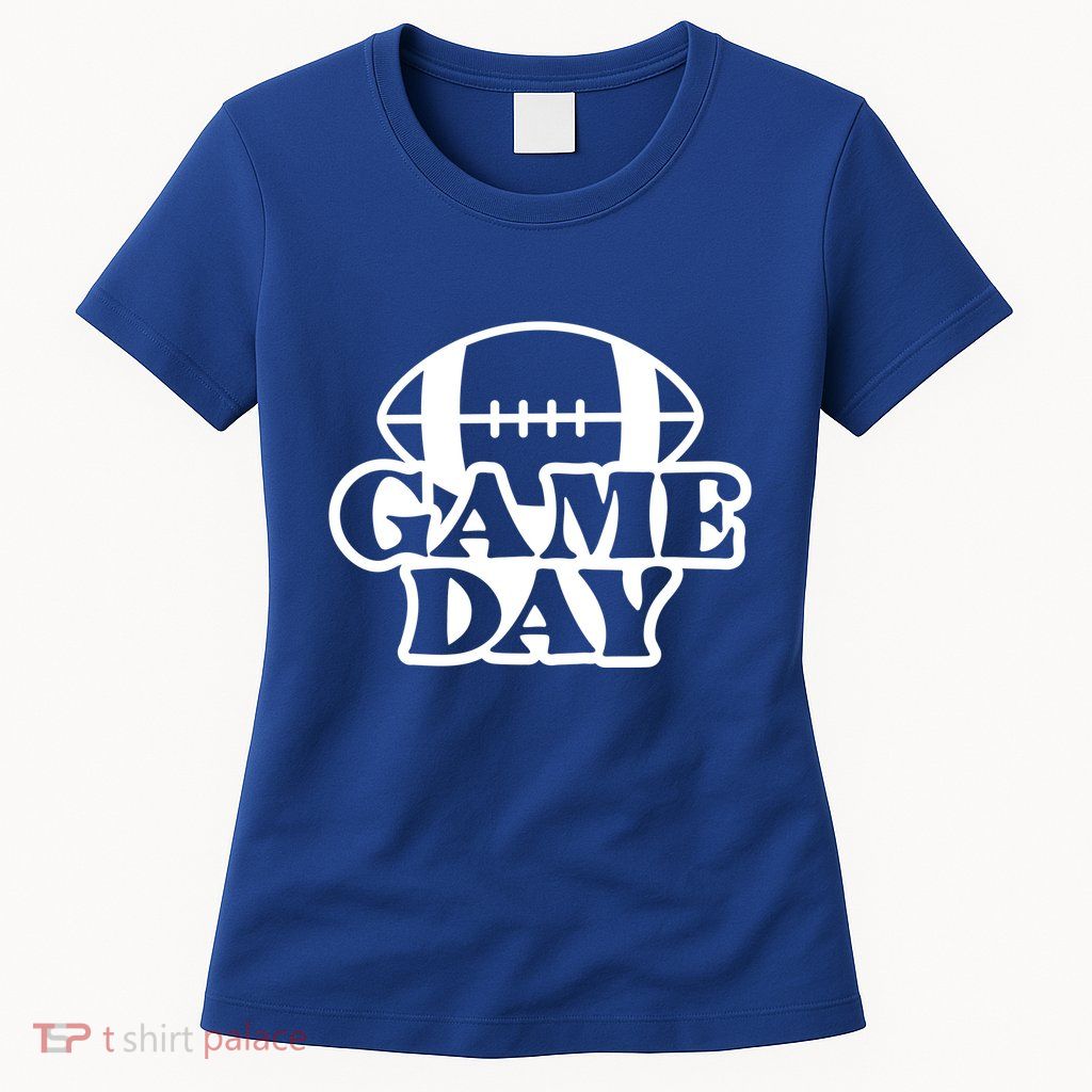 Game Day Football Lover Womens T-Shirt