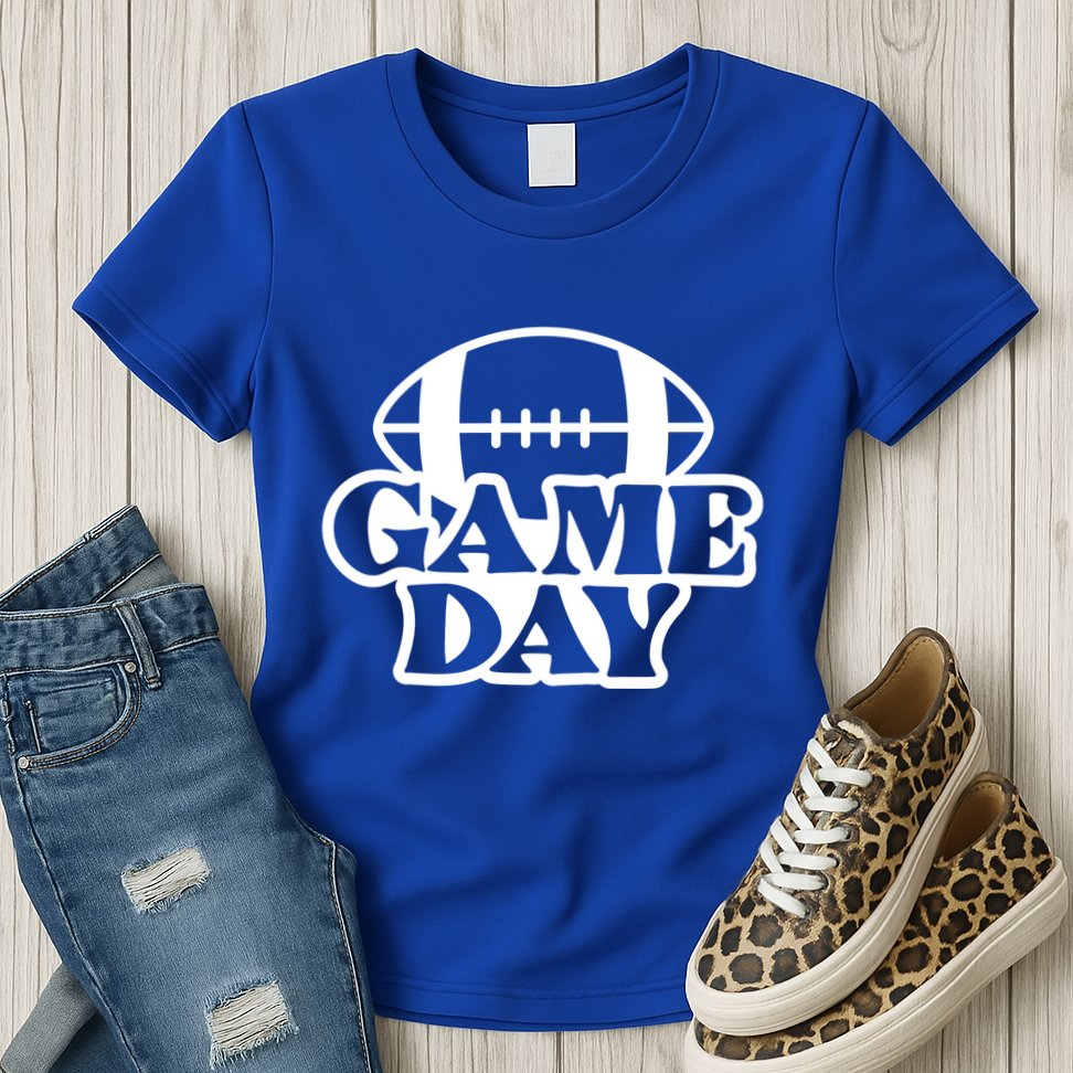 Game Day Football Lover Womens T-Shirt