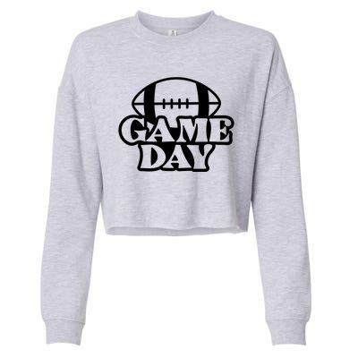 Game Day Football Lover Cropped Pullover Crew