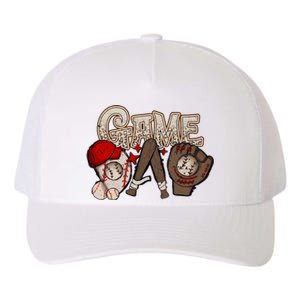 Game Day Funny Baseball Mama Baseball Season Game Day Mama Yupoong Adult 5-Panel Trucker Hat