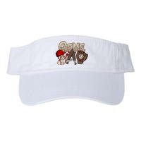 Game Day Funny Baseball Mama Baseball Season Game Day Mama Valucap Bio-Washed Visor