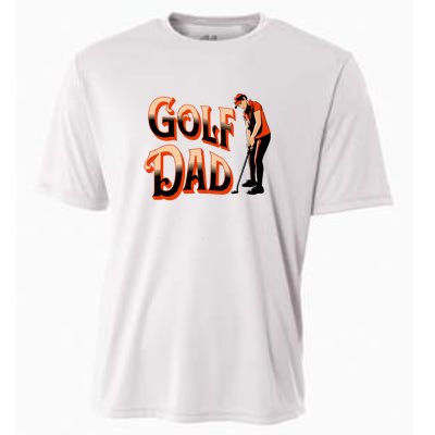 Golf Dad Fan Classic Father's Day Gift For Dad Cooling Performance Crew T-Shirt