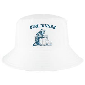 Girl Dinner Funny Raccoon Meme Panda Cool Comfort Performance Bucket Hat