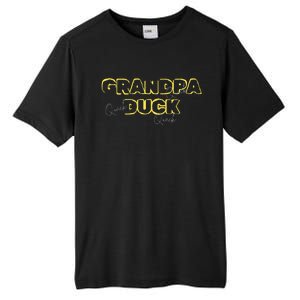 Grandpa Duck FatherS Day Birthday Gag Gift Nickname Tall Fusion ChromaSoft Performance T-Shirt