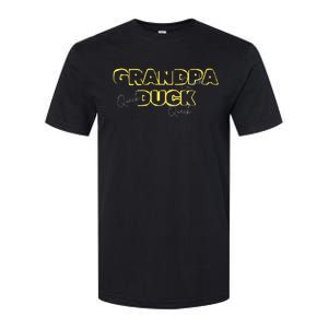 Grandpa Duck FatherS Day Birthday Gag Gift Nickname Softstyle CVC T-Shirt