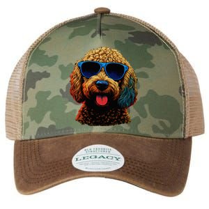 Goldendoodle Dood Funny Doodle Dog Golden Doodle Legacy Tie Dye Trucker Hat