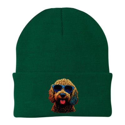 Goldendoodle Dood Funny Doodle Dog Golden Doodle Knit Cap Winter Beanie