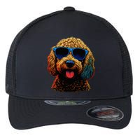 Goldendoodle Dood Funny Doodle Dog Golden Doodle Flexfit Unipanel Trucker Cap