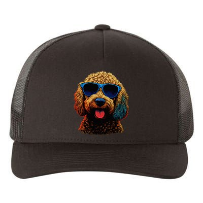 Goldendoodle Dood Funny Doodle Dog Golden Doodle Yupoong Adult 5-Panel Trucker Hat