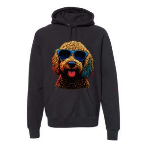 Goldendoodle Dood Funny Doodle Dog Golden Doodle Premium Hoodie