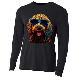 Goldendoodle Dood Funny Doodle Dog Golden Doodle Cooling Performance Long Sleeve Crew