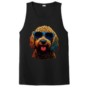 Goldendoodle Dood Funny Doodle Dog Golden Doodle PosiCharge Competitor Tank