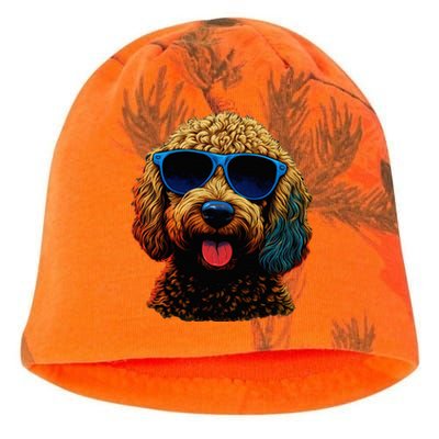 Goldendoodle Dood Funny Doodle Dog Golden Doodle Kati - Camo Knit Beanie