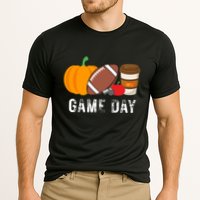 Game Day Football Pumpkin Fall Cooling Performance Crew T-Shirt