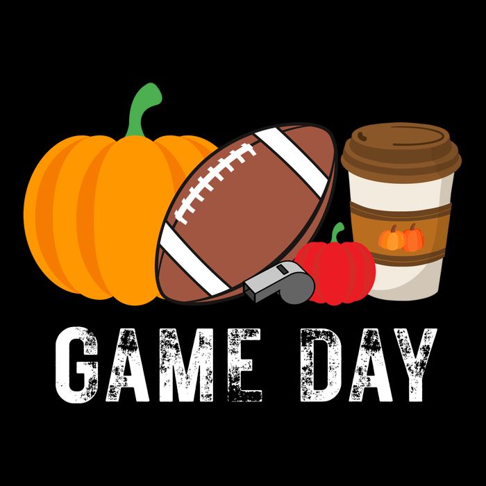 Game Day Football Pumpkin Fall Cooling Performance Crew T-Shirt