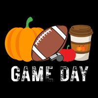 Game Day Football Pumpkin Fall Backpack