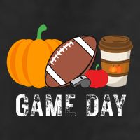 Game Day Football Pumpkin Fall 11oz C Handle Ceramic Mug