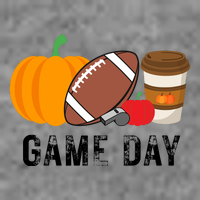 Game Day Football Pumpkin Fall Doggie Tank