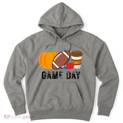 Game Day Football Pumpkin Fall Hoodie