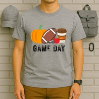 Game Day Football Pumpkin Fall T-Shirt