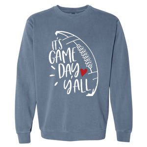 Game Day Football Season Funny Men Women Team Sports Garment-Dyed Sweatshirt