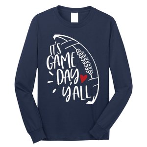 Game Day Football Season Funny Men Women Team Sports Long Sleeve Shirt