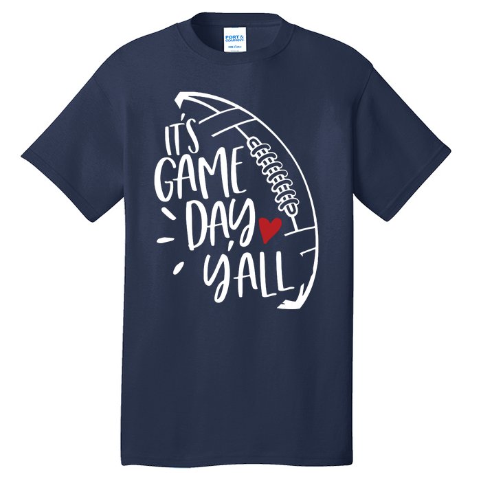 Game Day Football Season Funny Men Women Team Sports Tall T-Shirt