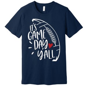 Game Day Football Season Funny Men Women Team Sports Premium T-Shirt