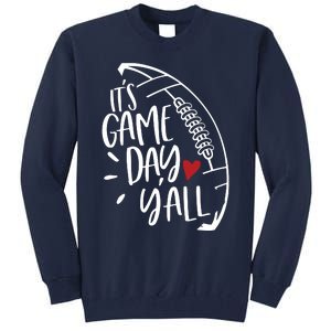 Game Day Football Season Funny Men Women Team Sports Tall Sweatshirt